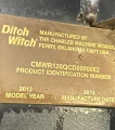 2013 Ditch Witch RT120 Quad trencher