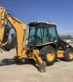 2005 Caterpillar 420D 4x4 Loader Backhoe W4-IN-1 Bucket & Extend