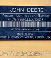 2013 John Deere 772GP motor grader