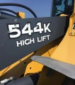 2010 John Deere 544K High Lift Wheel Loader WGrapple
