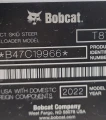 2022 Bobcat T870 tracked skid steer loader