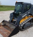 2019 John Deere 317G tracked skid steer loader