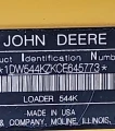 2012 John Deere 544K wheel loader