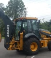 2015 John Deere 410L backhoe