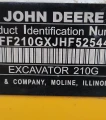 2018 John Deere 210G LC excavator