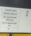 2022 JCB 407 wheel loader