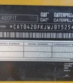 2013 Caterpillar 420F IT Backhoe
