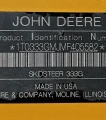 2021 John Deere 333G tracked skid steer loader