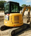 2017 Caterpillar 303.5 E2 mini excavator