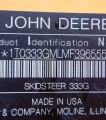 2021 John Deere 333G tracked skid steer loader