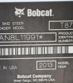 2013 Bobcat T870 Compact Track Loader