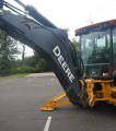 2015 John Deere 410L backhoe