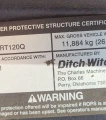 2012 Ditch Witch RT120 Quad vibratory cable plow