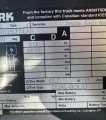 2020 Clark C75 2WD Forklift