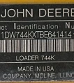 2012 John Deere 744K wheel loader