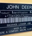 2012 John Deere 410K backhoe