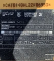 2001 Caterpillar 140H motor grader