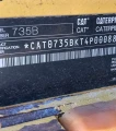 2013 Caterpillar 735B haul truck