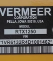 2013 Vermeer RTX1250 rock saw