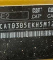 2020 Caterpillar 305E2 CR mini excavator