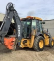 2015 John Deere 310SL 4x4 Loader Backhoe WExtendahoe, Compactor & Bucket