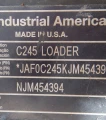 New Holland C245 tracked skid steer loader