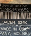 2013 John Deere 624K wheel loader