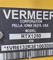 2014 Vermeer RTX1250 cable plow