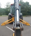 2015 John Deere 410L backhoe
