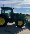 2013 John Deere 6125R MFWD Tractor Loader