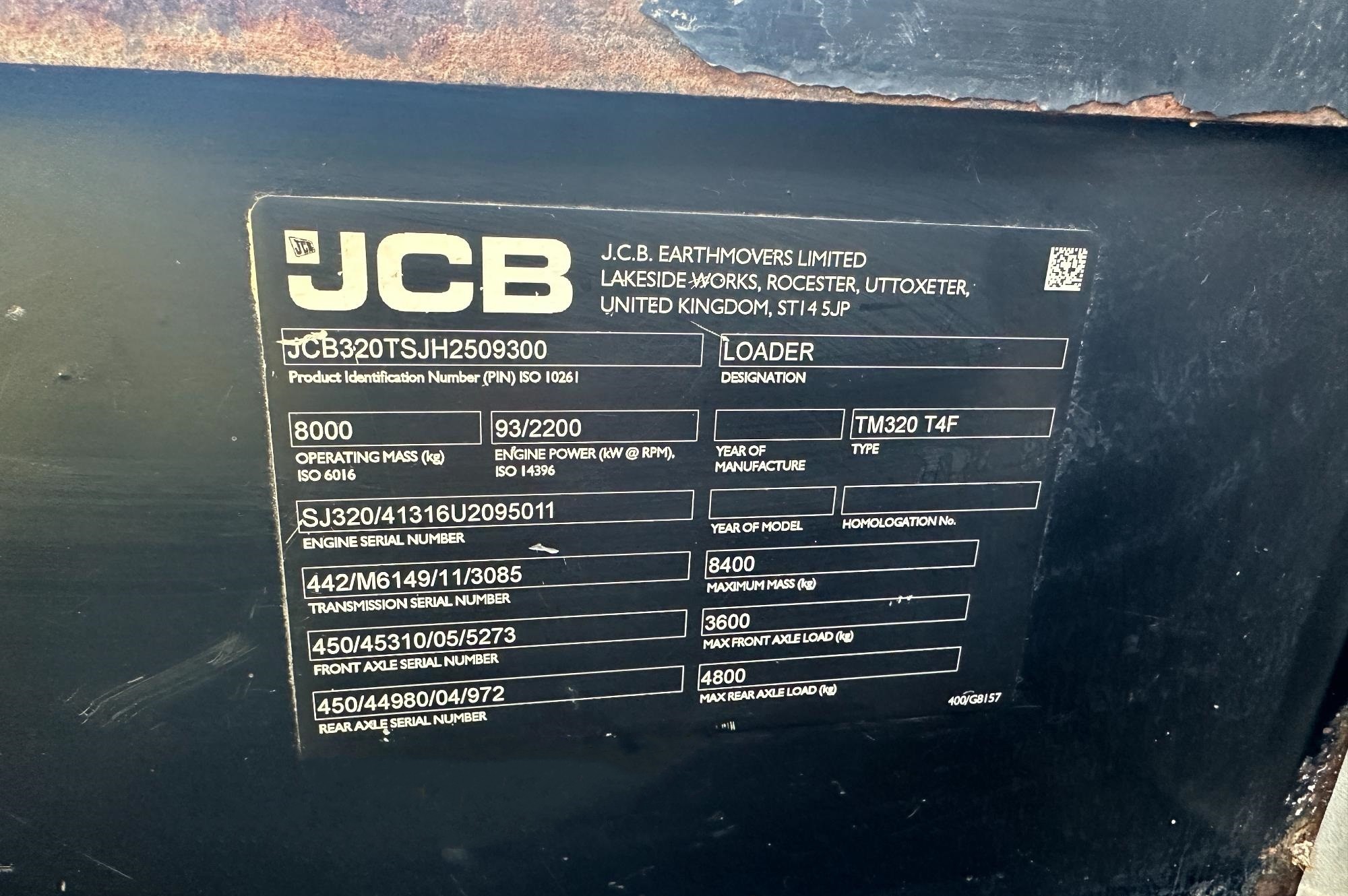 gallery 2017 JCB TM320 4x4 Telehandler