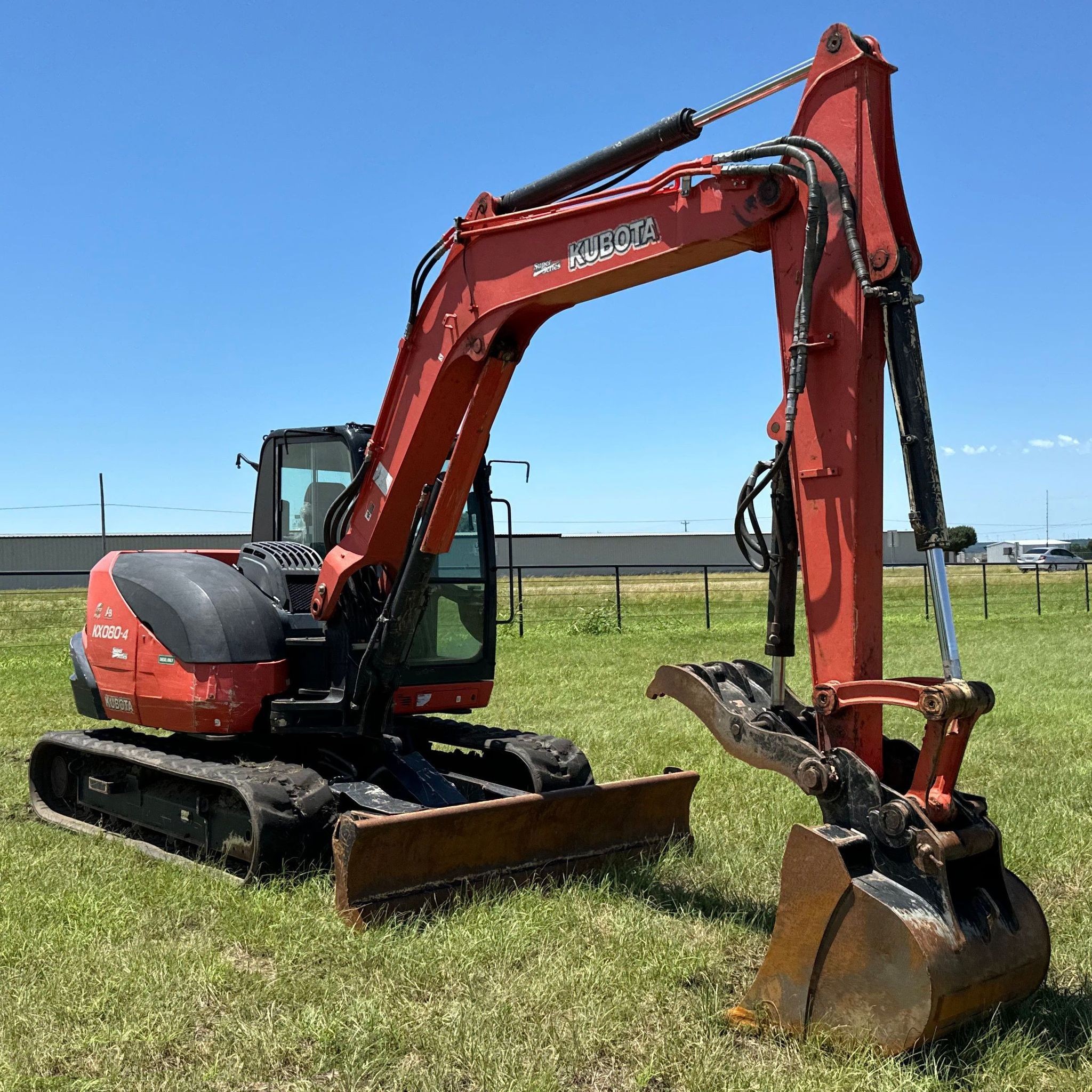 gallery 2021 Kubota KX080-4 mini excavator