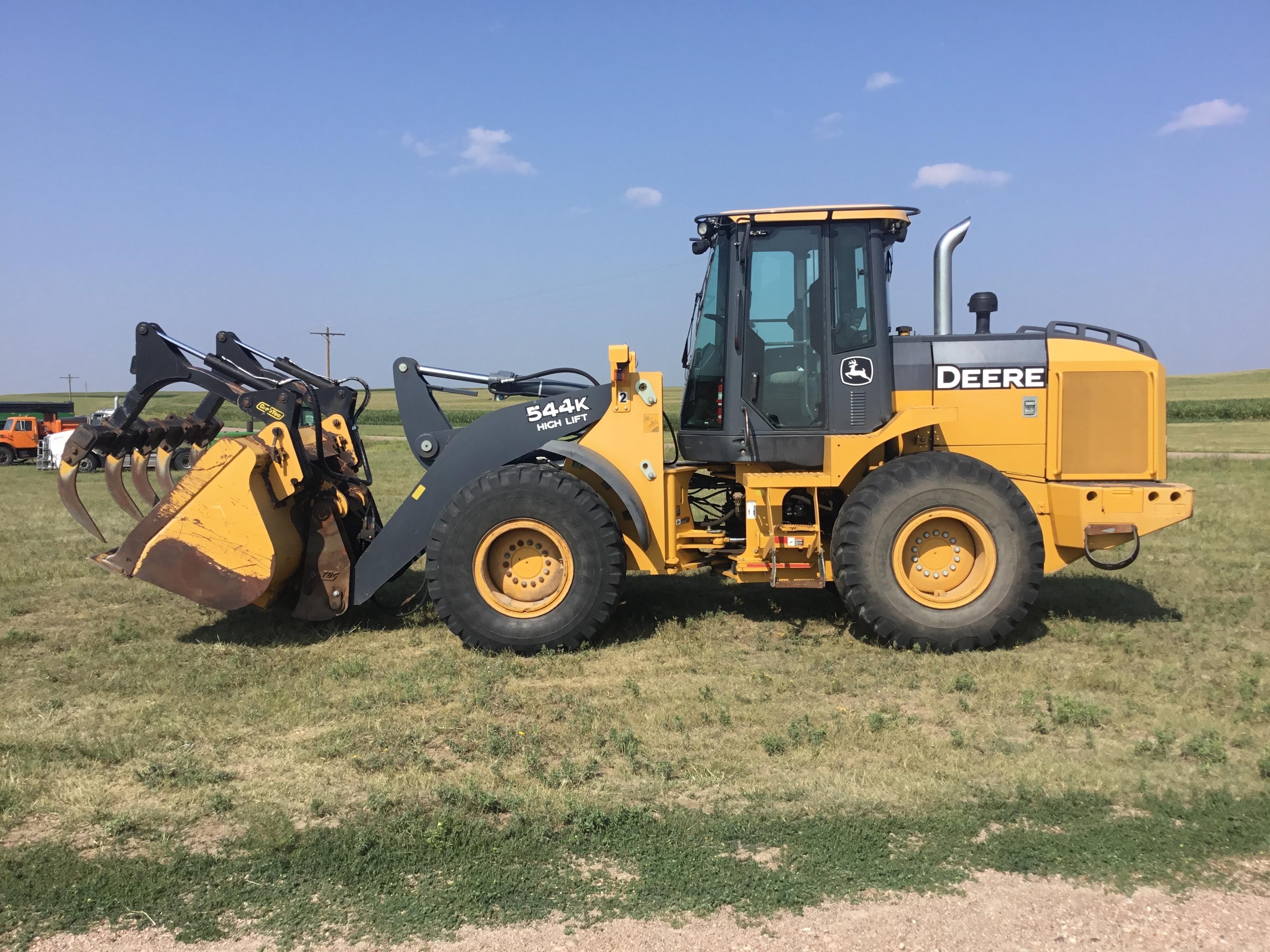 gallery 2010 John Deere 544K High Lift Wheel Loader WGrapple