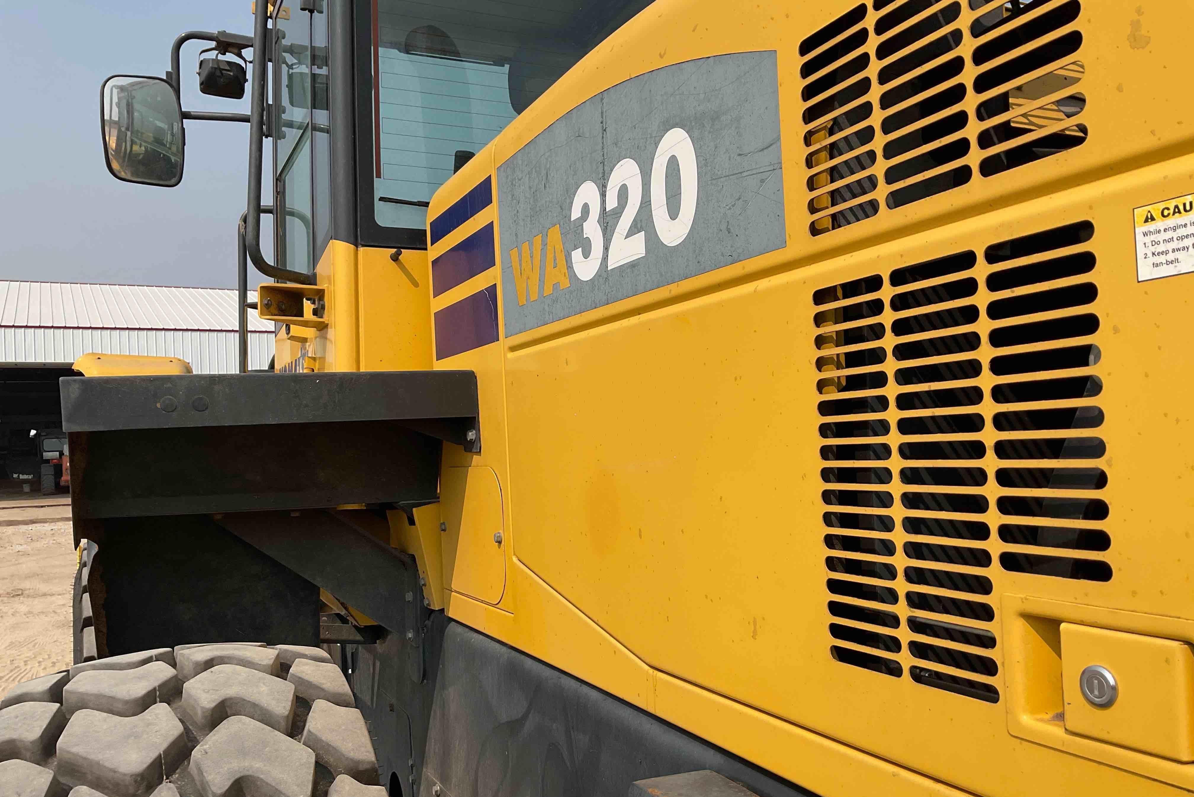 gallery 2008 Komatsu WA320-5L Wheel Loader W/Grapple