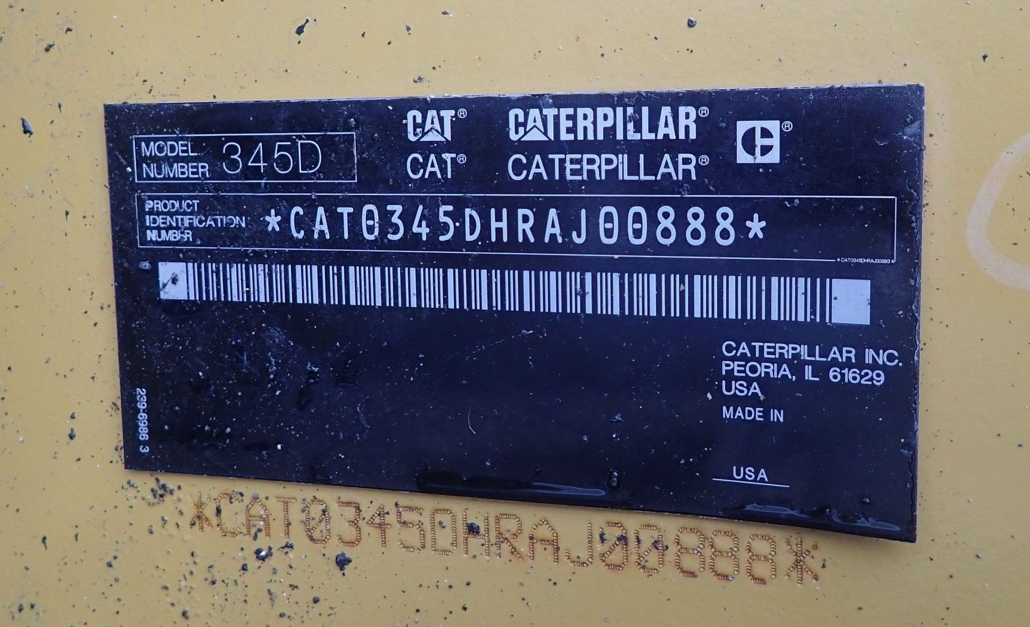 gallery 2011 Caterpillar 345D L excavator