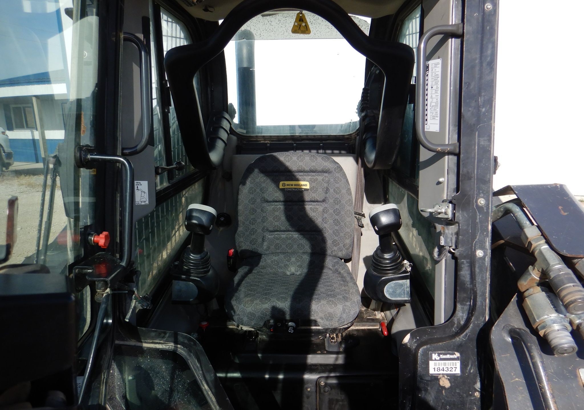 gallery New Holland C245 tracked skid steer loader