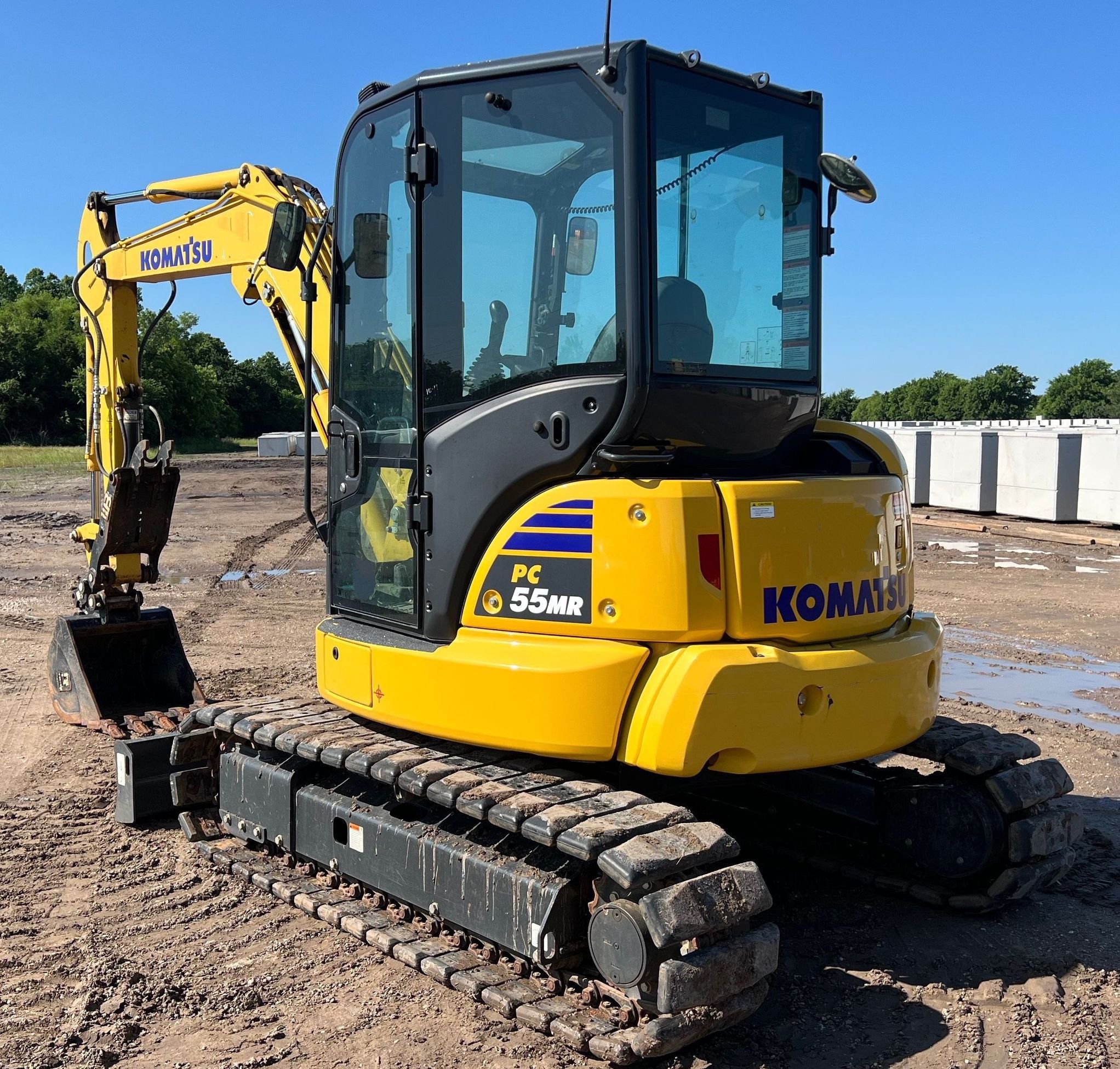 gallery 2022 Komatsu PC55MR-5 mini excavator
