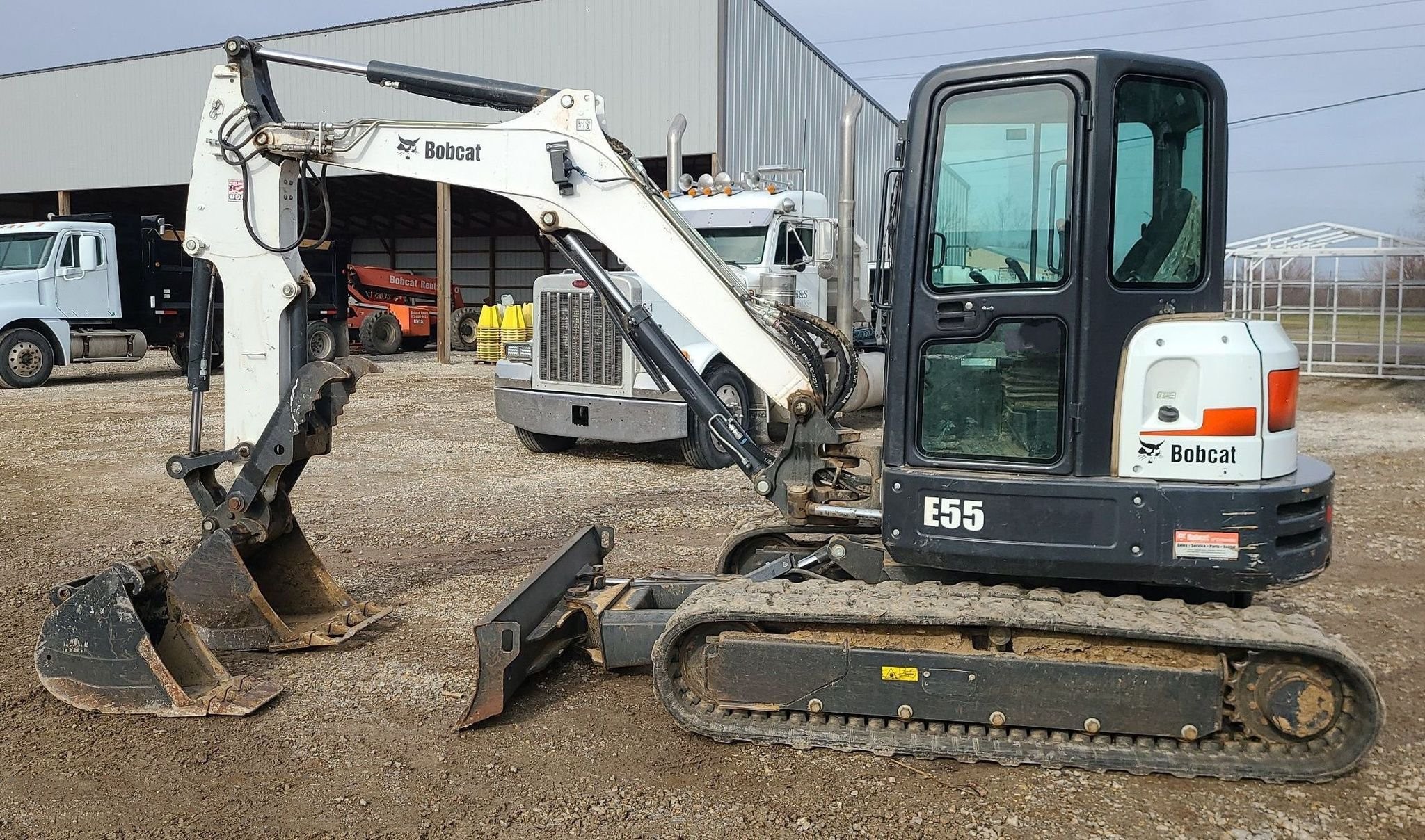 gallery 2019 Bobcat E55 mini excavator