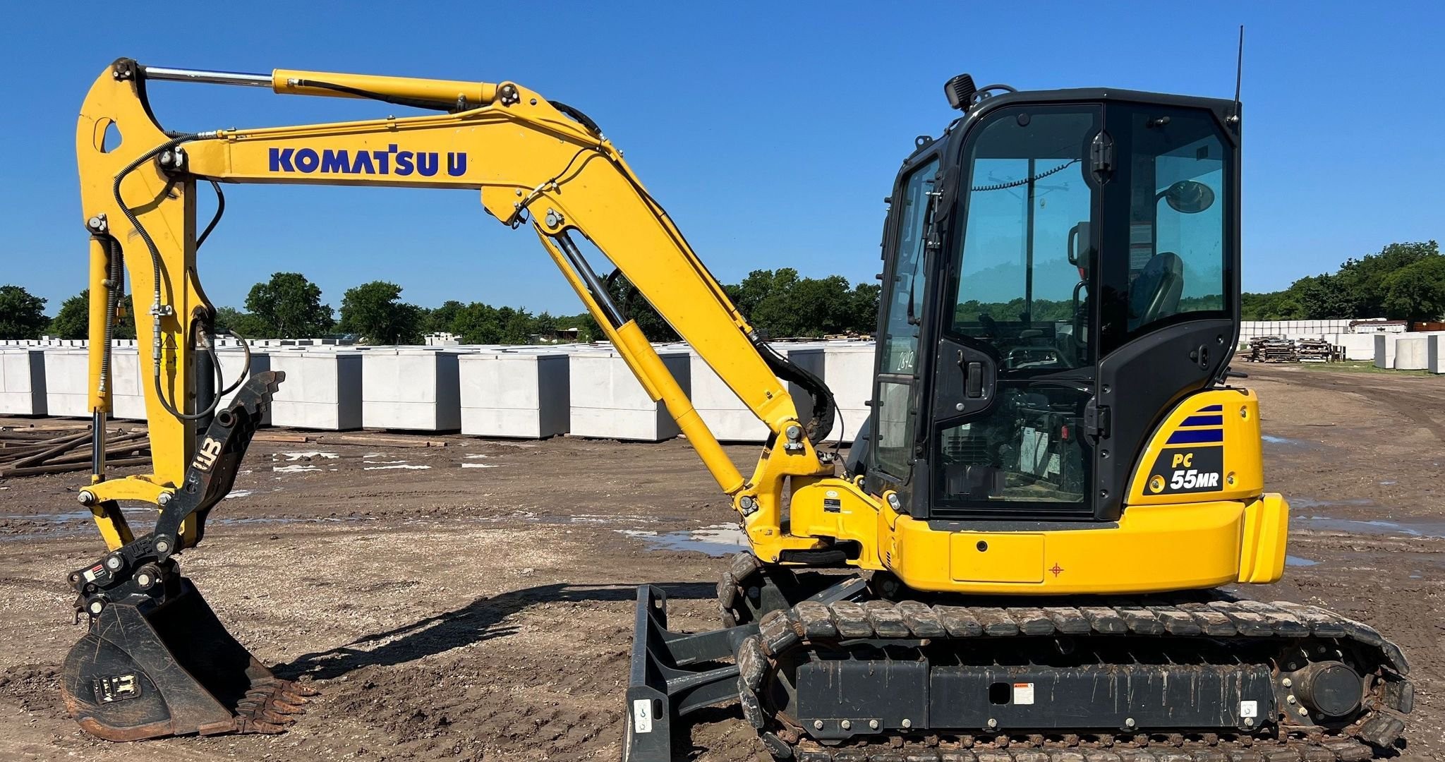gallery 2022 Komatsu PC55MR-5 mini excavator