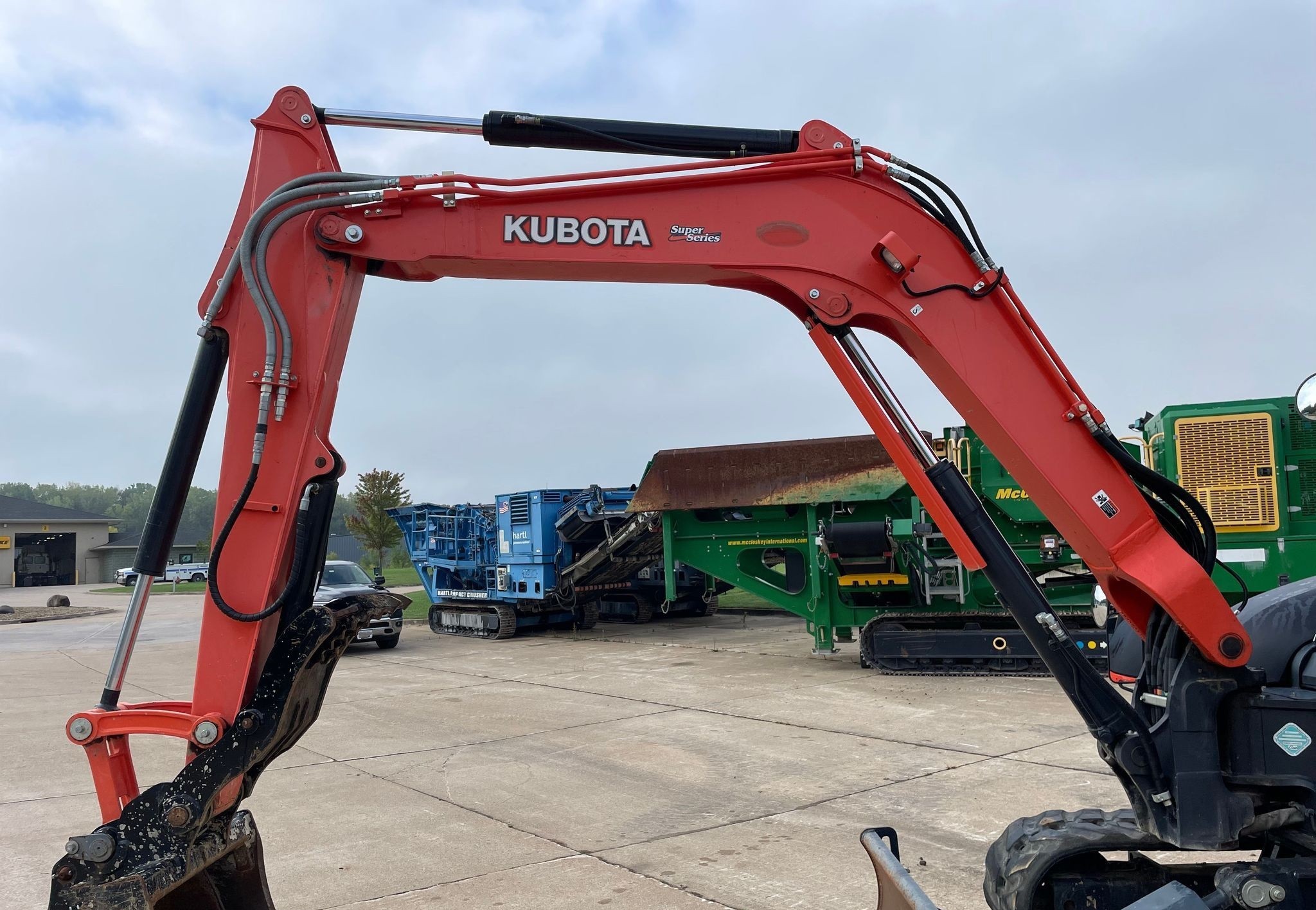 gallery 2019 Kubota KX080-4 mini excavator