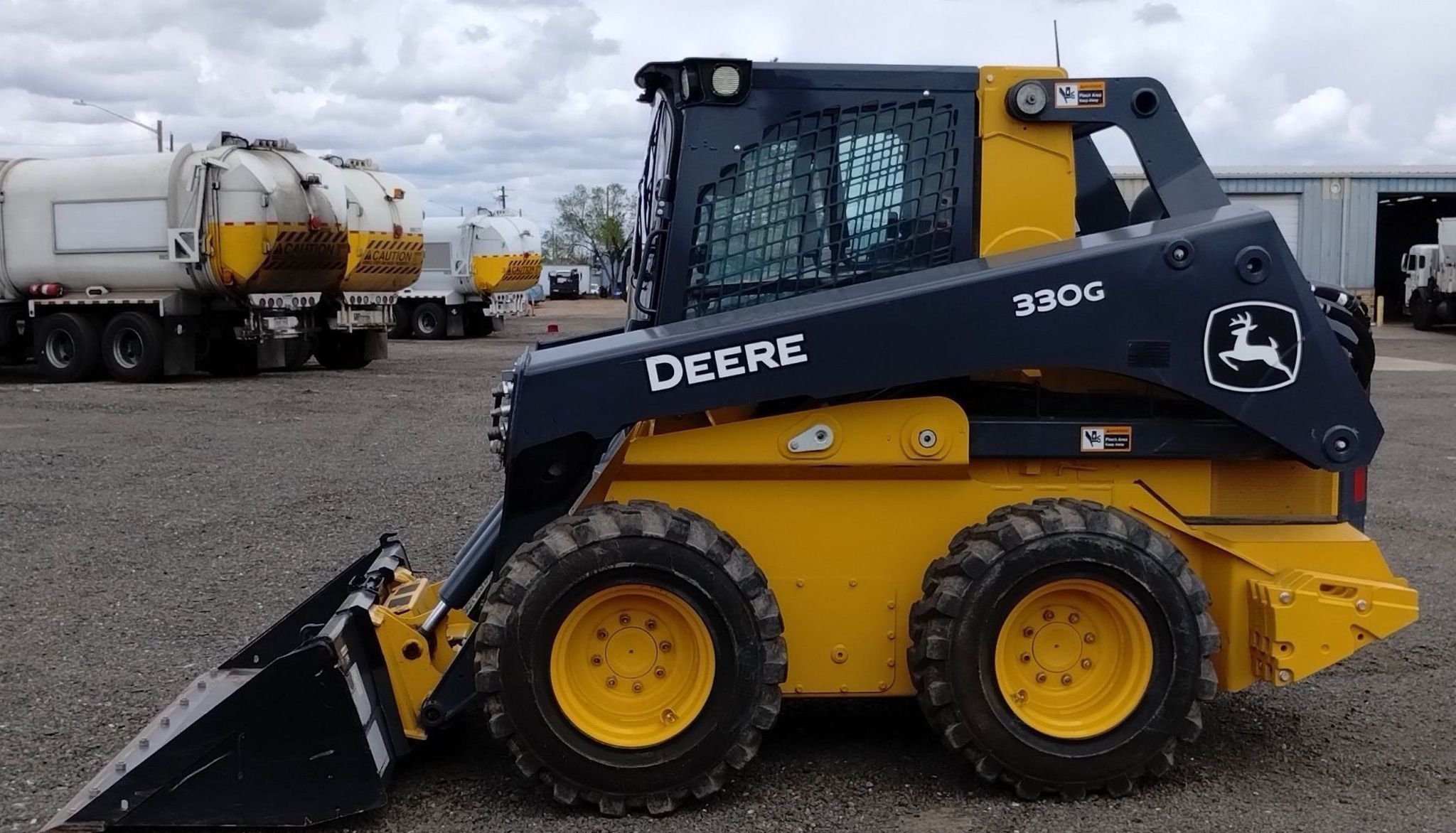 gallery 2022 John Deere 330G skid steer loader