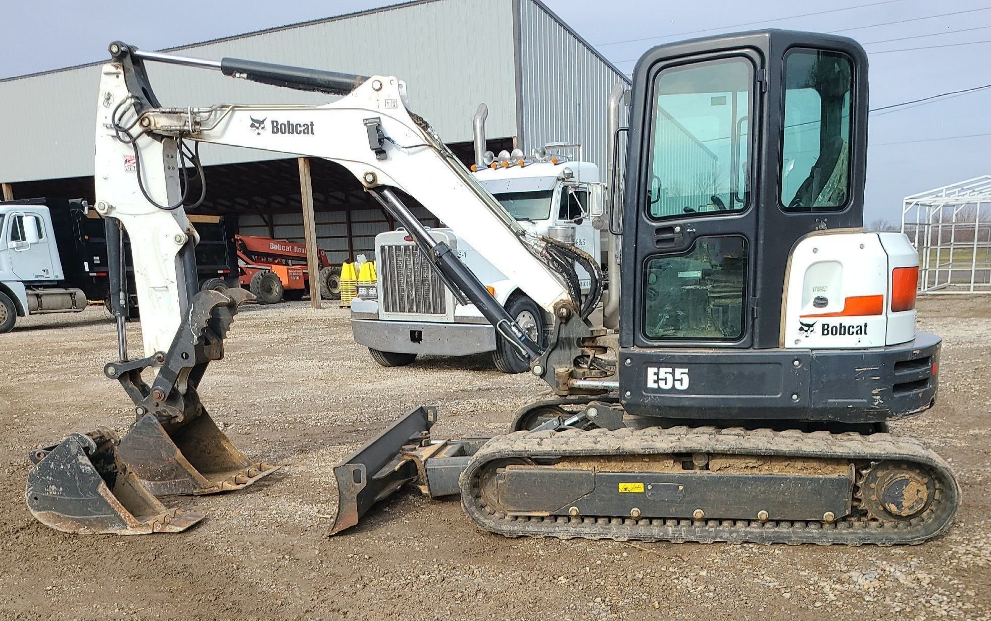 gallery 2019 Bobcat E55 mini excavator