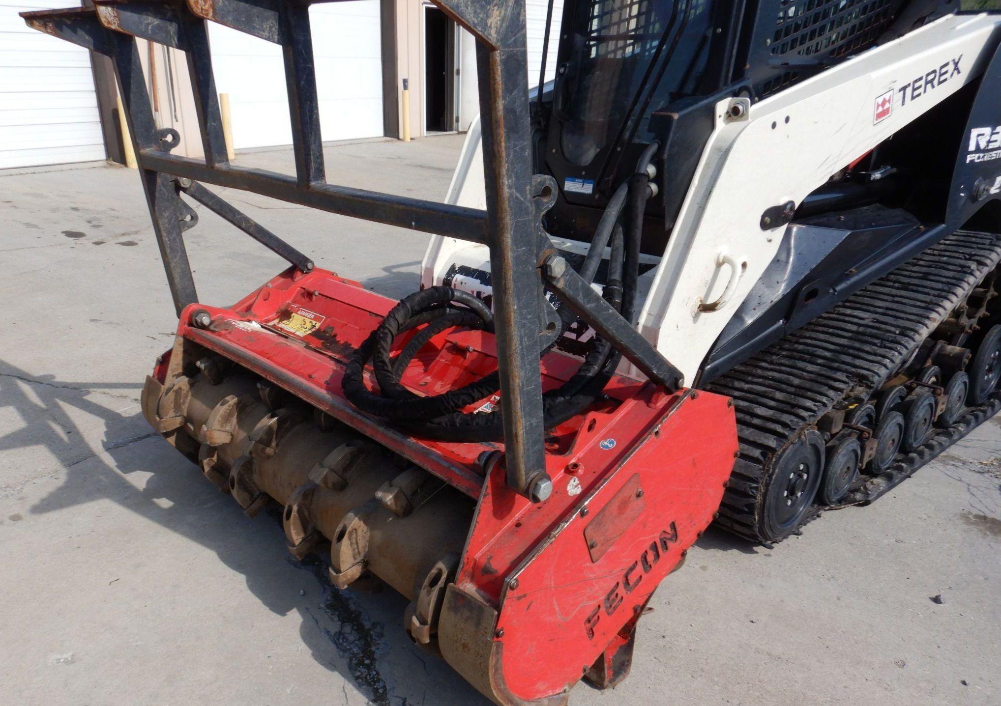 gallery 2016 Terex R350T Forestry  tracked skid steer loader