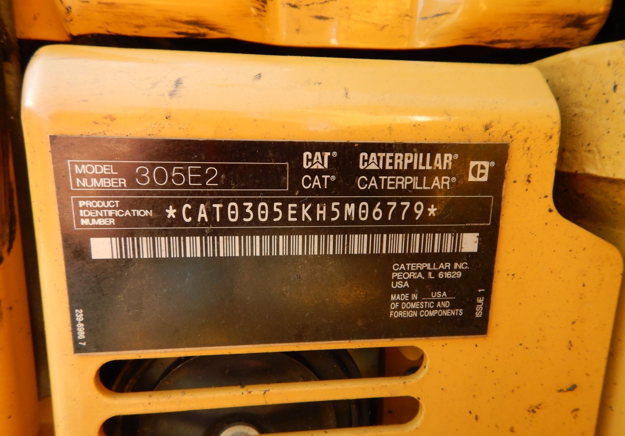 gallery 2018 Caterpillar 305E2 CR mini excavator