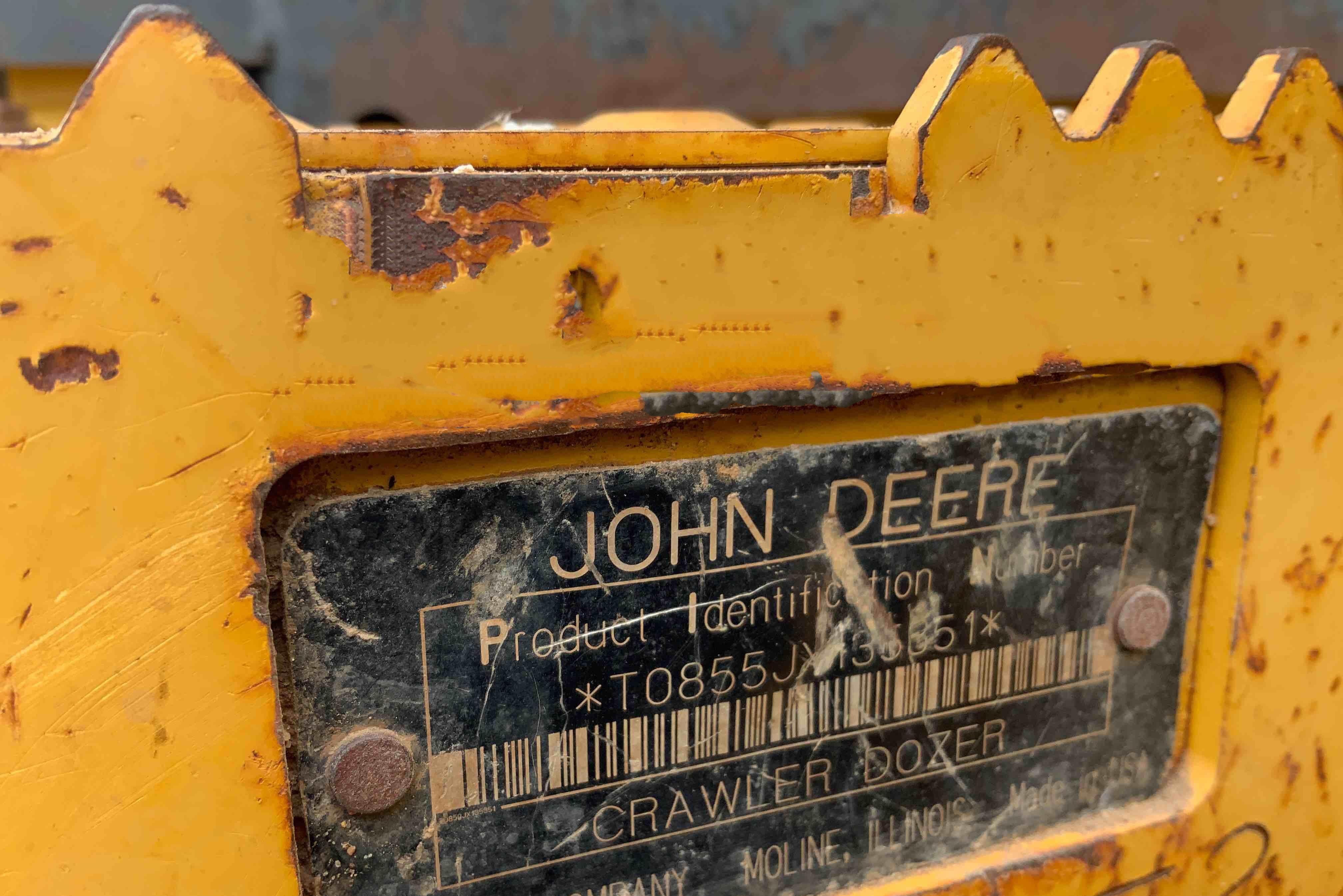 gallery 2007 John Deere 850J Dozer