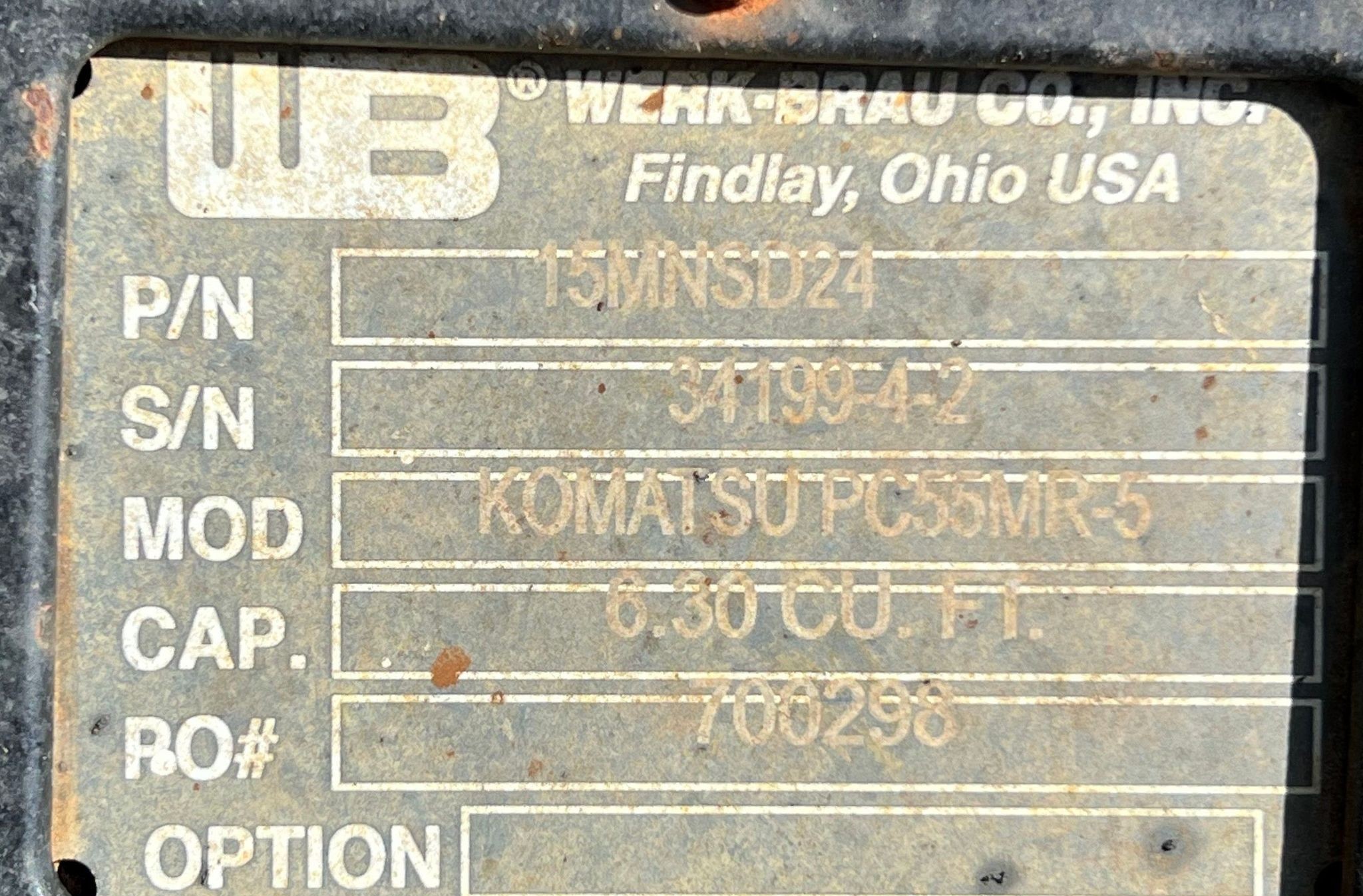 gallery 2022 Komatsu PC55MR-5 mini excavator