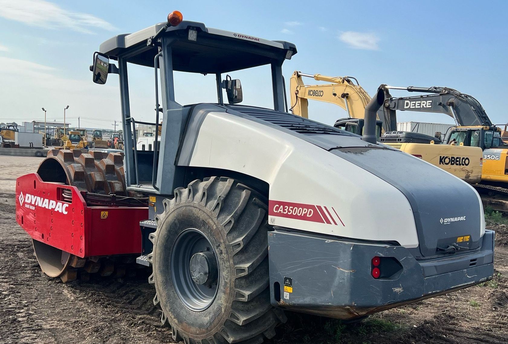 gallery 2018 Dynapac CA3500PD single drum vibratory roller