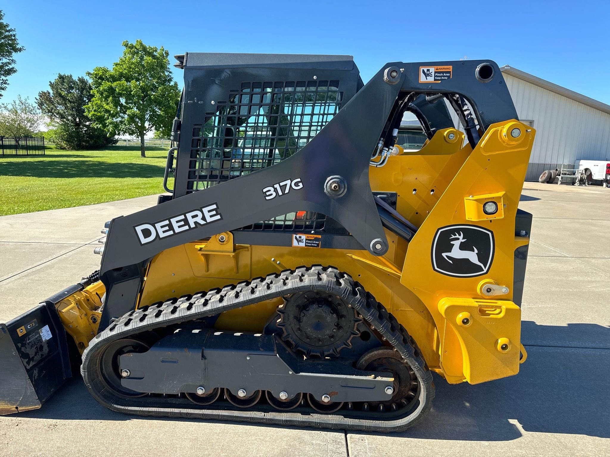 gallery 2023 John Deere 317G tracked skid steer loader
