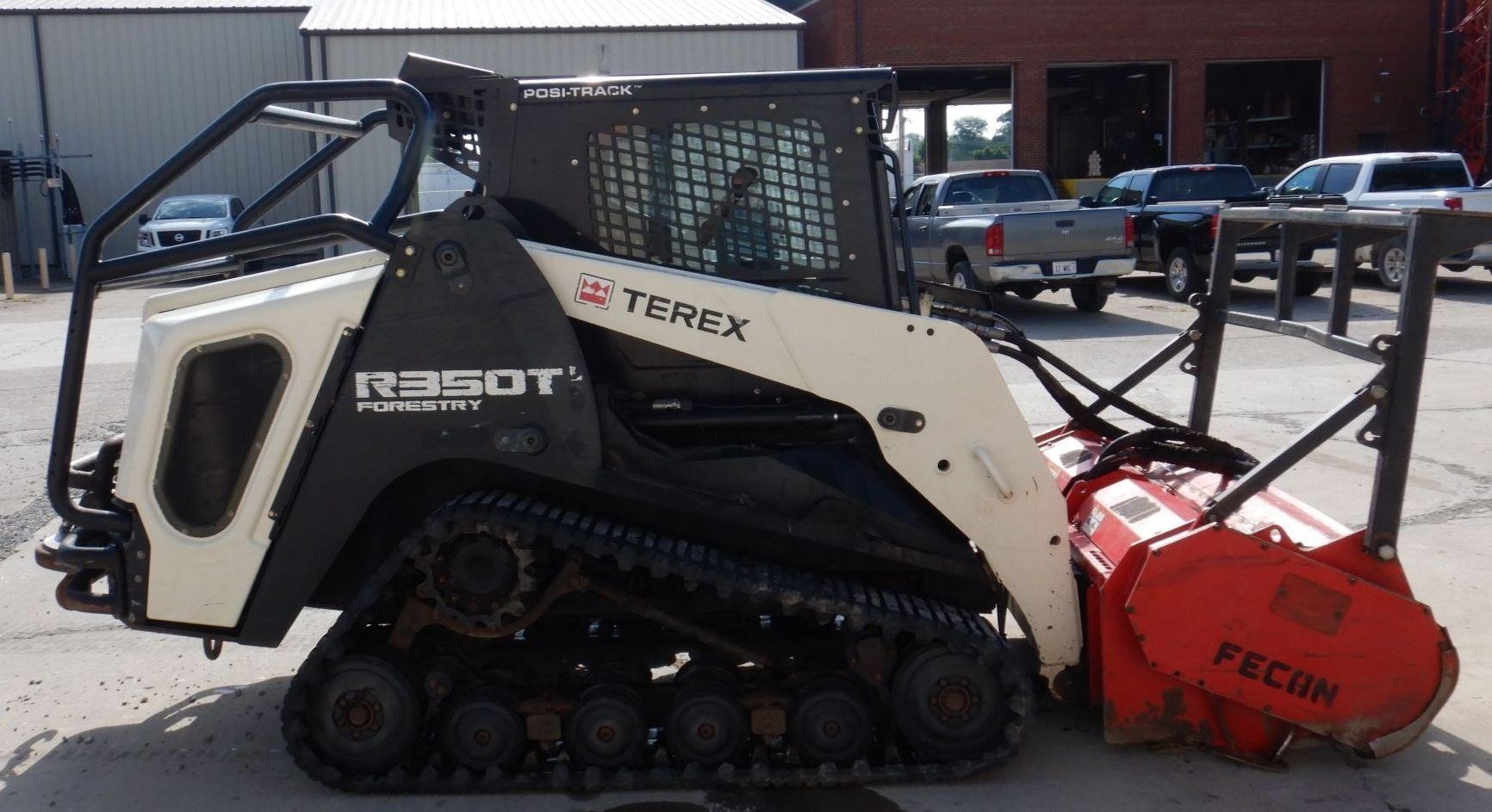 gallery 2016 Terex R350T Forestry  tracked skid steer loader