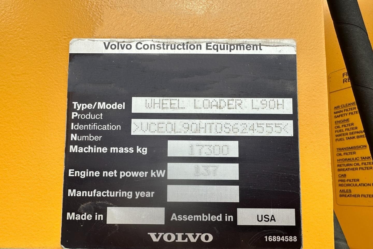 gallery 2018 Volvo L90H Wheel Loader
